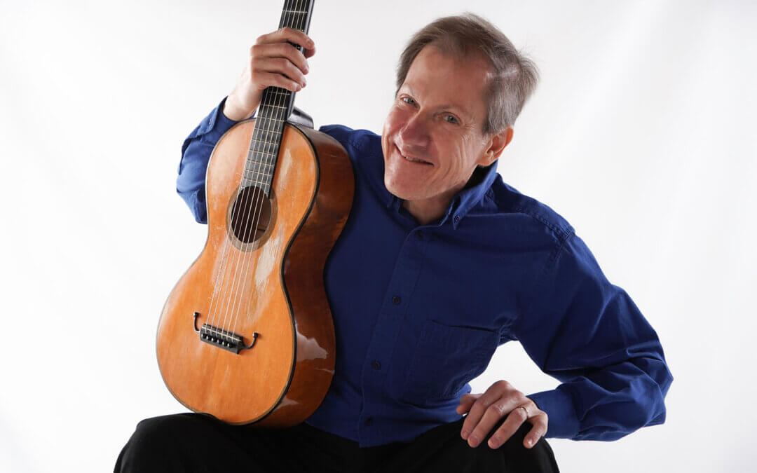 Guitarist David Rogers Performs on Sunday, April 26